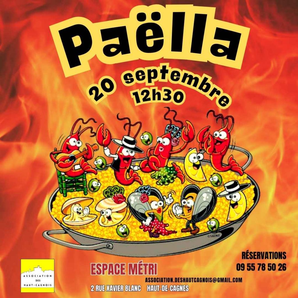 Paella 20 septembre