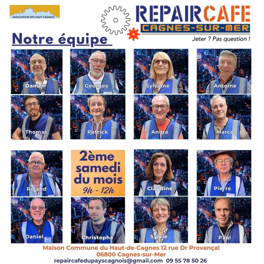 Repair'café équipe 2026