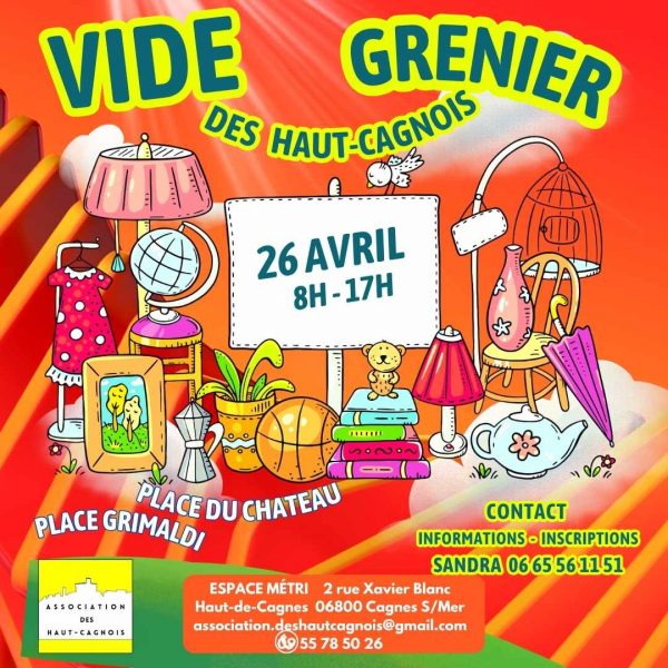 Vide grenier 26 avril 2026